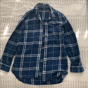 Madewell Blue Flannel